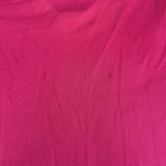 Vintage Vanity Fair Asian inspired magenta pink sleeveless long nylon nightgown - Picture 7 of 8